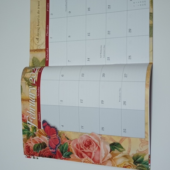 2/$20 2024 Monthly Planner Thoughts & Inspirations Boys Town - Picture 4 of 16